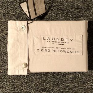King Pillowcases- Laundry by Shelli Segal